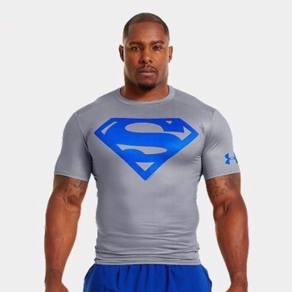 Mens Under Armour Superman Compression 